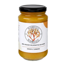 Load image into Gallery viewer, Jar of Sea Moss Gel with Ginger and Turmeric from The Sea Moss Gel Co AU. Natural anti-inflammatory blend for digestion, immunity, and joint support.
